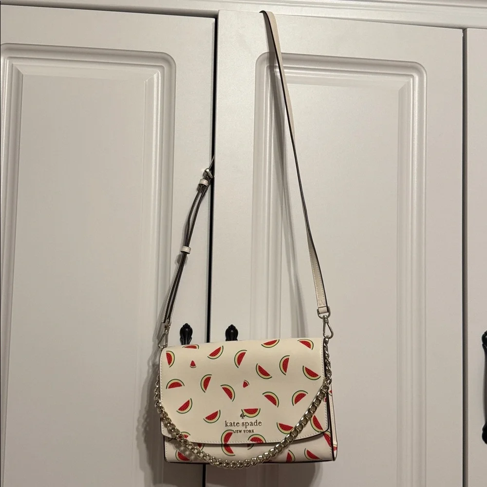 Kate Spade New York Carson Convertible Watermelon Party Crossbody - Picture 8 of 9